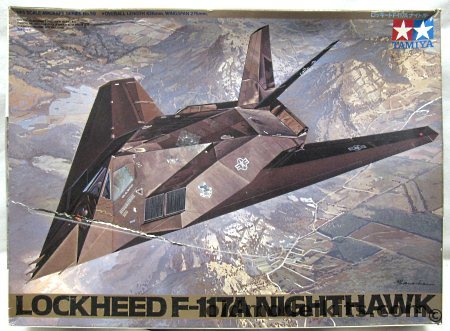 Tamiya 1/48 Lockheed F-117A Nighthawk - 37 TFW 416 TFS 'Ghost Riders' / 37 TFW 417 TFTS 'Bandits', 61059-3800 plastic model kit